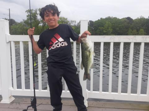 Fishing at South Vineland Park Lake