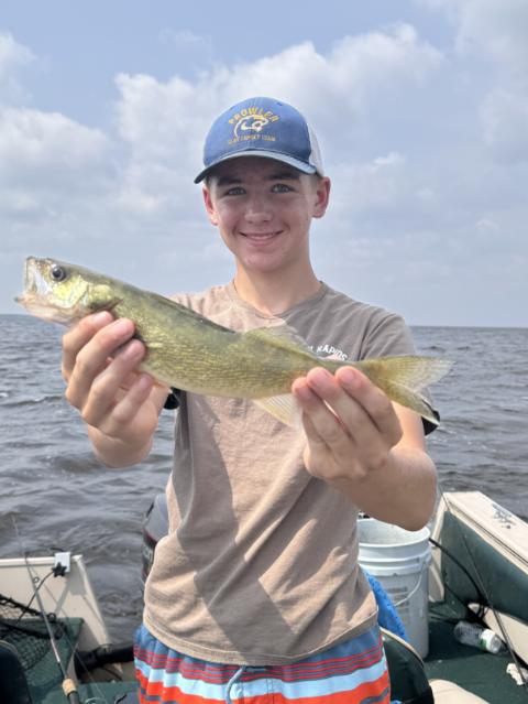 Fishing at Upper Red Lake